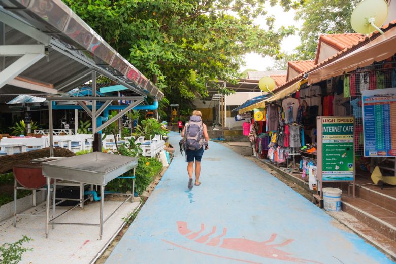 Dónde alojarse en Koh Lipe: Walking Street