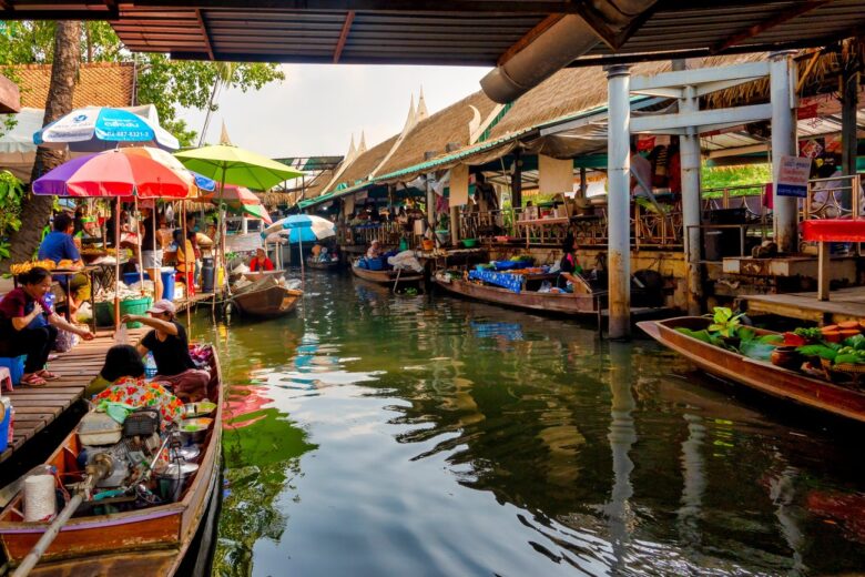 Mercado flotante de Bangkok